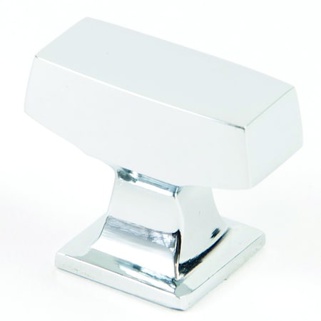 Rusticware 1-3/8" Rectangular Cabinet Knob Bright Chrome 999CH